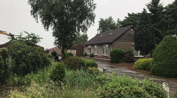 sloopwerk - sloop van varkensstallen in Overloon