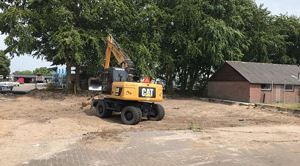 grondverzet - Grondwerk t.b.v. uitbreiding van Gemert installatiegroep Overloon.