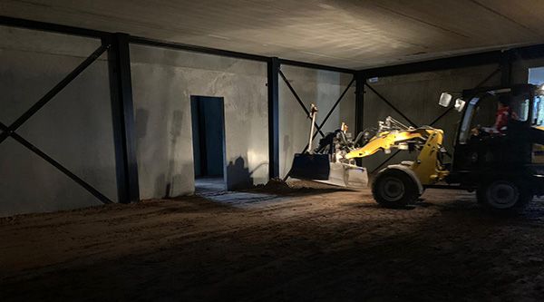 laser egaliseren in Oostrum door Van Hiele grond-, sloop- & straatwerken uit Overloon