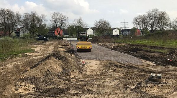 grondverzet in Duisburg - Duitsland